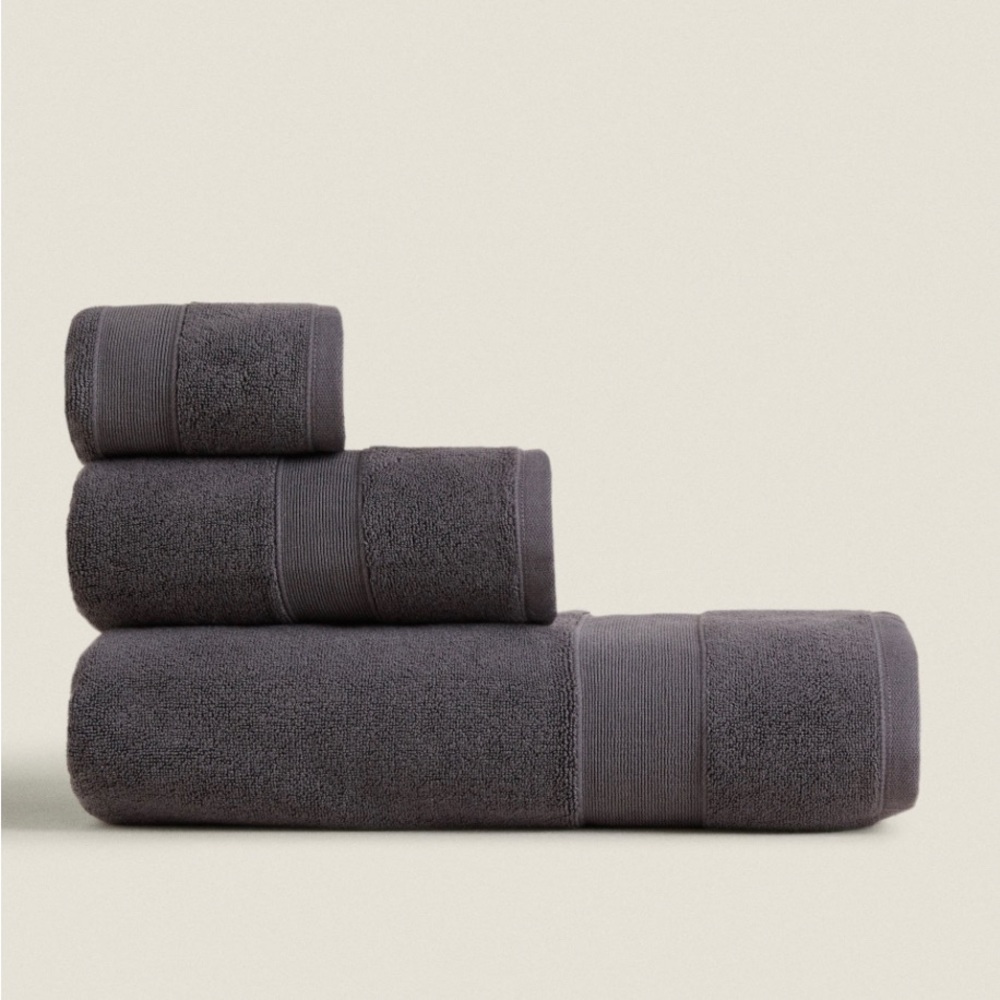 Zara home towel set